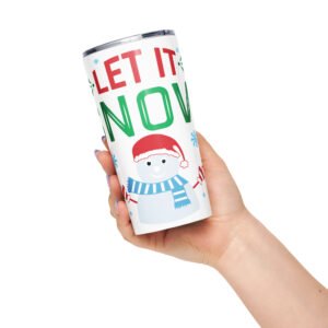 Tapered stainless steel tumbler